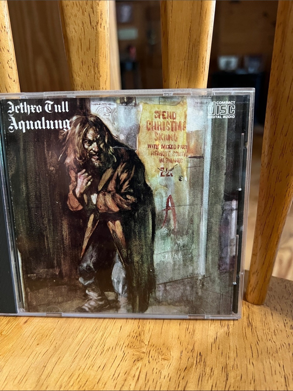 Jethro Tull Aqualung CD Album 1984 Chrysalis Records